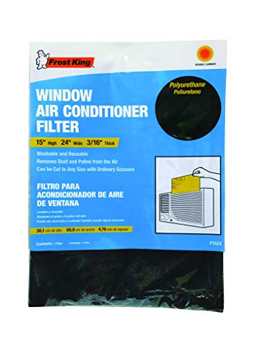 Frost King Air Conditioner Filters, 15 in. x24 in. x3/16 in. , Open Cell Foam - size: 15" x 24" x 3/16"