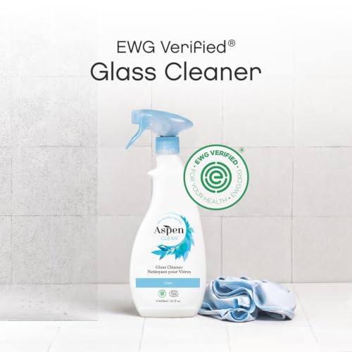 AspenClean Glass Cleaner Spray | 22 oz - Pack of 2