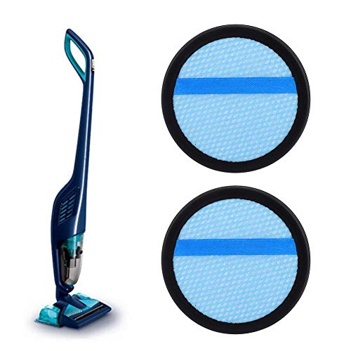 Vacuum Cleaner Filter, 2Pcs 3.5x3.5x0.6inch Washable Filter Fit for FC6409 FC6171 FC6405 FC6162 FC6168 Vacuum Parts