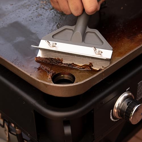 Cuisinart Griddle Scraper, 6" Stainless Steel Blade, Splash Guard