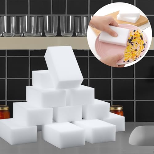 (10 Pack) Extra Large Eraser Sponge - Extra Thick, Long Lasting, Melamine Sponges