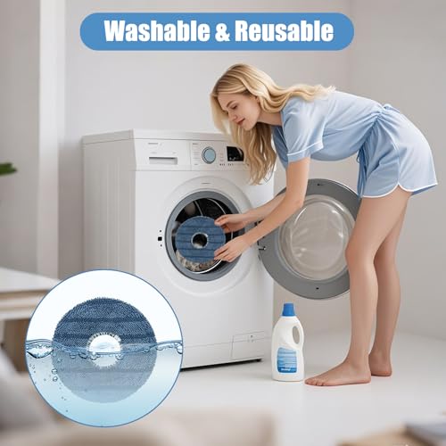6-Pack C20 Mop Pads Compatible with Eufy Robot Vacuum Omni C20 – Washable Microfiber Mopping Cloth Refills, Reusable Replacement Pads for C20 Omni Floor Cleaner - color: 6pcs