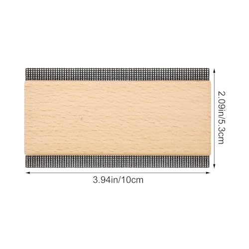 2PCS Sweater Cashmere Comb Shaver Cashmere Pill Remover Portable Fabric Clothes Shaver Wooden Pilling Fabric Lint Remover Brush for Home Travel Use
