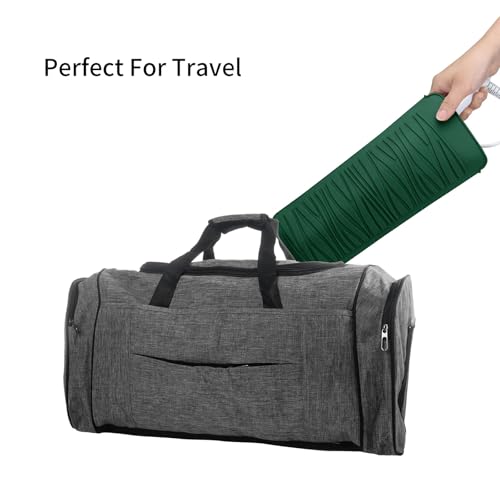 Heat Resistant Silicone Mat for Hair Straightener Curling Wand - color: Hunter Green, size: 1 Pack