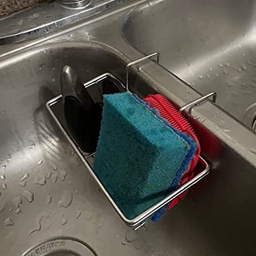 Stainless Steel Sponge Holder for Kitchen Sink