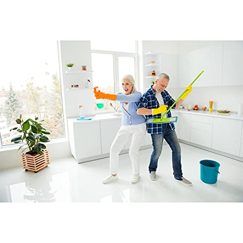 Swiffer Microfibre dust Cleaner Set, 1 Handle and 3 Replacement Pads (Pack of 1x1 Piece) - size: 4 Piece Set