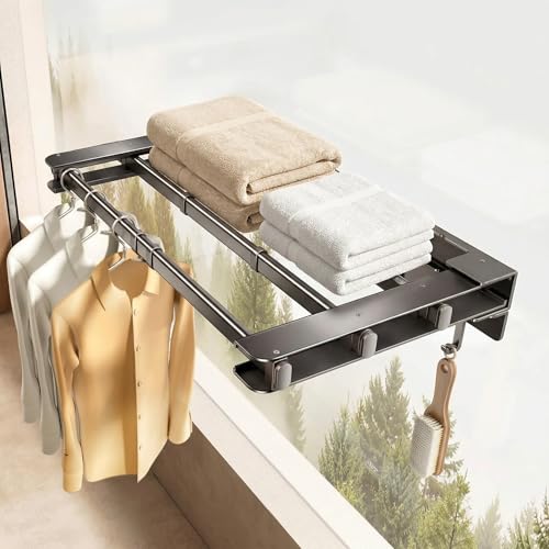 Clothes Drying Rack Foldable,Pool Towel Rack Outdoor