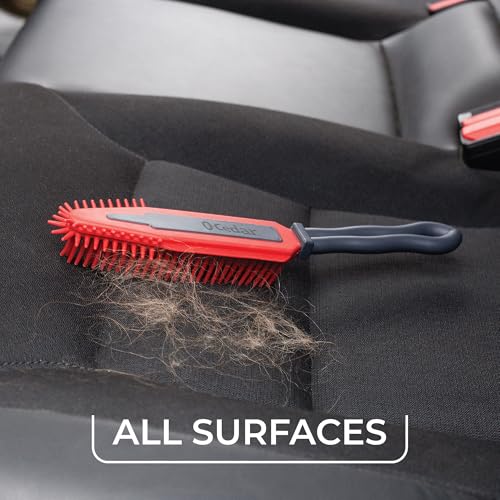 O-Cedar Pet Pro Hair Remover | Electrostatic Pet Hair Removal Brush for Furniture & Carpets | Reusable & Rinse Clean | No Sticky Sheets or Refills