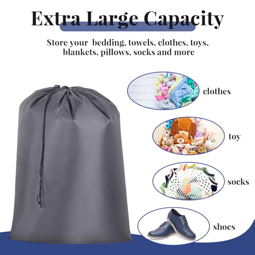 Woanger 12 Pack 28 x 45 Inch Extra Large Laundry Bags Bulk, Colorful - color: Colorful