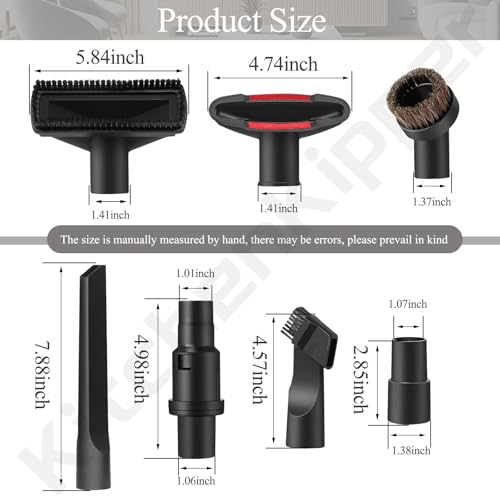 1 1/4" (32mm) Vacuum Attachments Compatible with Shark Navigator Lift-Away