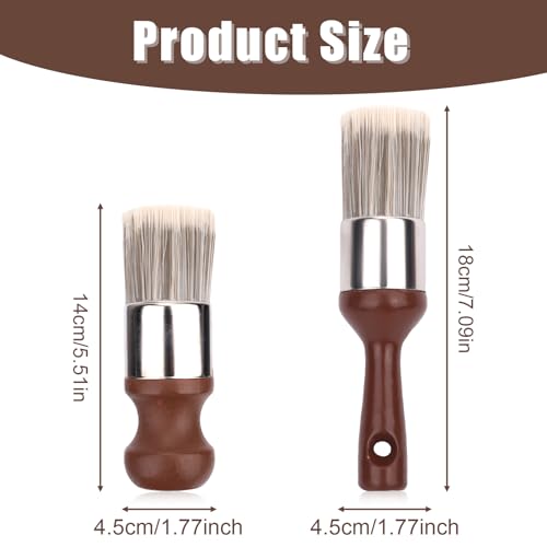 2pcs Leather Furniture Salve Brush, 2 Styles - style: Style A