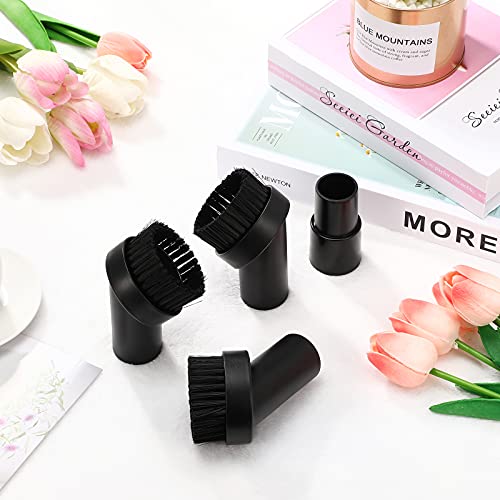 Honoson 3 Pcs 25 mm Vacuum Brush Attachment Round Dust Brush, PP Material