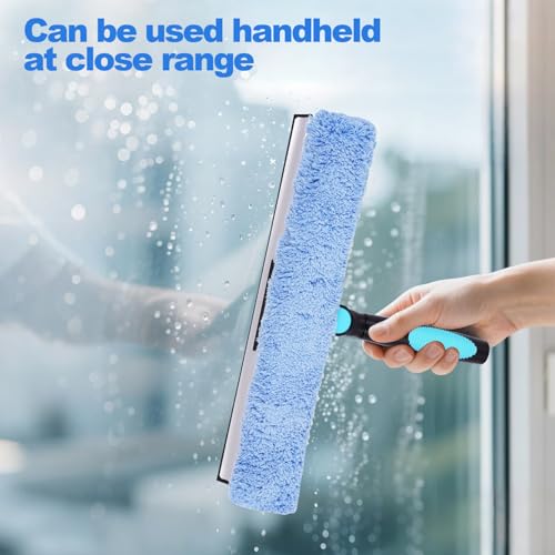 DOBEN 4.7-24FT Carbon Fiber Window Squeegee with Extension Pole