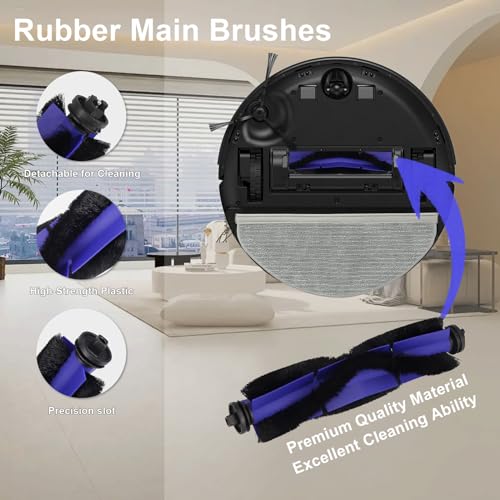 13 PCS Accessories Kit for Eufy RoboVac X8/ X8 Hybrid Robot Vacuum