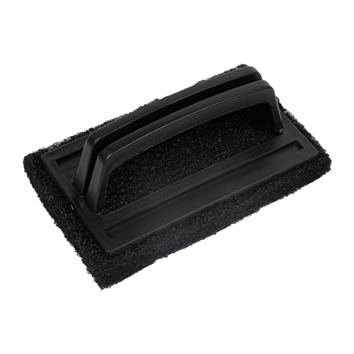 Restaurantware RW Clean 6 Inch x 3.5 Inch Scouring Pads 10 Multi Purpose Scrub Pads - Non Abrasive Heavy Duty Black Nylon Scrub Pads For Cleaning For Cleaning Or Scrubbing - color: Black