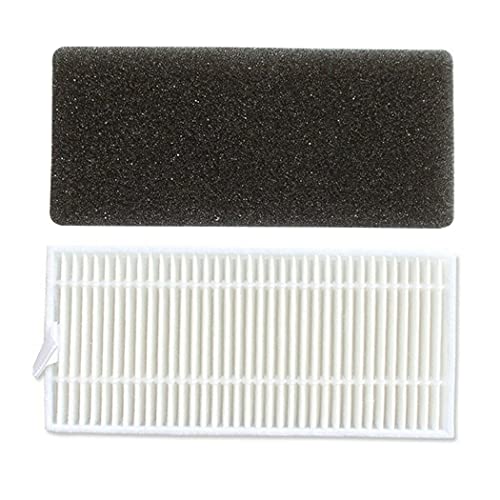 6 Filter & 10 Side Brush Kit Replacement for Lefant M200/M201/M501/T700 Robotic Vacuum Cleaner Parts - size: Size 2