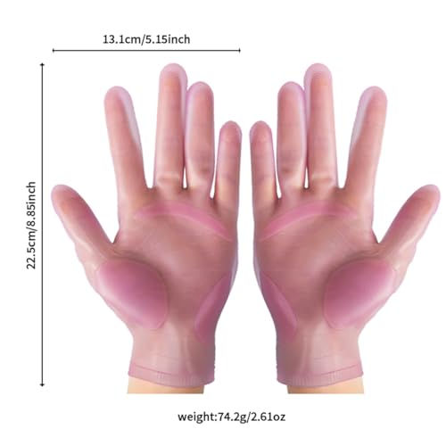 vodvob reusable silicone gloves, finger protectors for epoxy resin casting DIY crafts, household cleaning gloves - color: Purple