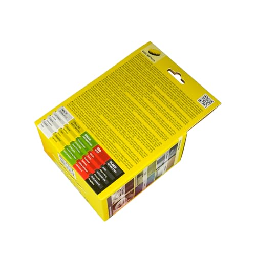 Premium Drill Brush Professional – Medium-Soft 4 in Yellow | Scratch-Free Cleaning Brush for Tile, Grout, Bathtub, Shower, Fibreglass and Ceramic Surfaces - color: Yellow, size: 4in