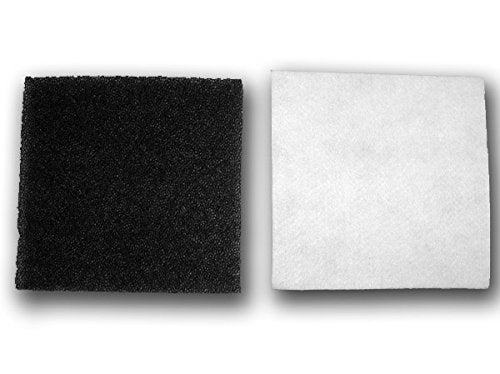 Envirocare Foam Filters to fit Kenmore Sears Progressive CF1, Progressive & Whispertone, Panasonic Vacuum Cleaners, 86883, 86880, 20-86883, 2086883, 8175084 (pack of 6) - style: (6) Foam Filter