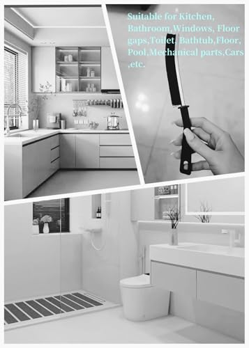 3 PCS Crevice Cleaning Brush,Hard Bristle Crevice Cleaning Brush,Crevice Cleaning Tool is Effective to Clean the Small Gap of Kitchen, tolilet and Windows. - style: 3pcs