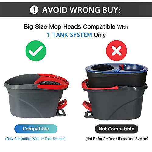 6 inch Mop Replacement Base for O-Ceda Easy Wrin Spin Mop, Mop Head Cover, Plastic Mop Base Case Disc - color: Red-1 Mop Base