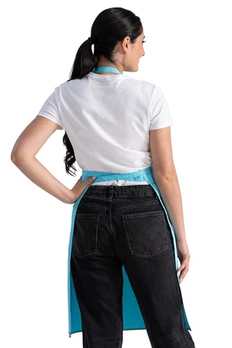 Chef Works Unisex Butcher Apron - color: Turquoise