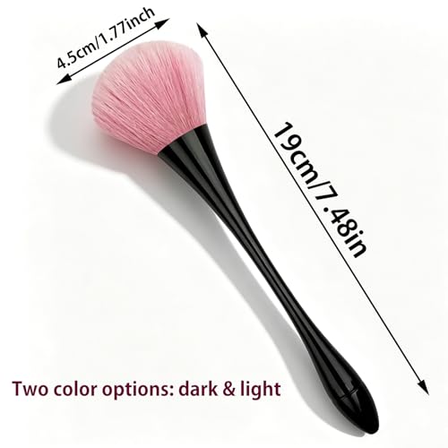 Nexolia 2-Pack Sewing Machine Cleaning Brushes, for Dust Removal Gentle Cleaning Kit for Keyboards and Quilting Tools Suitable for Fine Components(Black and Pink)