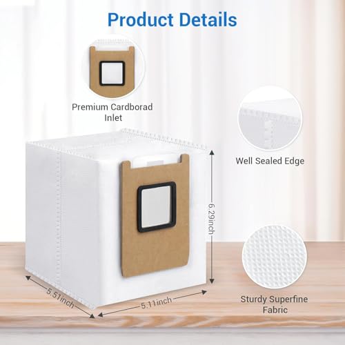 16 Pack C28 E25 E28 Dust Bag Replacement for eufy Omni C28 E25, E28 - style: 16 Pack Dust Bags for Eufy e28