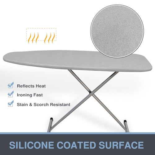 VividPaw Extra Large Ironing Board Cover and Pad 22x57, 21x57 Thick Padding - color: Gray, size: 22" x 57"