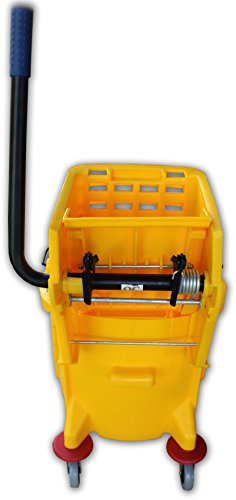 Mop Bucket & Wringer Combination Set 32 Quart