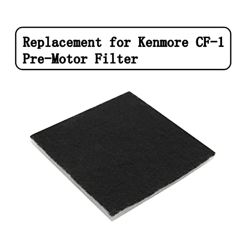 4 Pack CF-1 Foam Filters Compatible with Kenmore Sears Progressive, Progressive & Whispertone, Panasonic Models - style: 4 Pack CF1 Filters