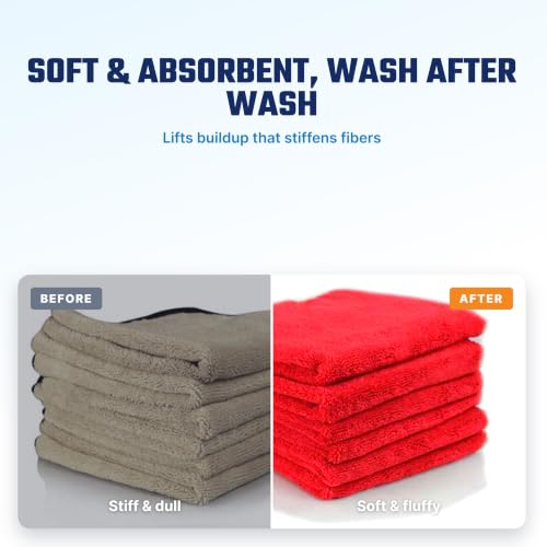 Chemical Guys, Microfiber Wash Detergent, Towel & Pad Deep Clean, 32 oz - size: 32 Fl Oz (Pack of 1)