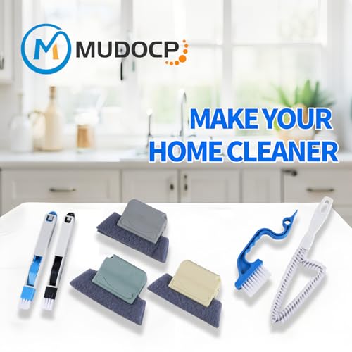 Window Track Cleaner, 13-Piece Sill and Crevice Cleaning Brush Kit
