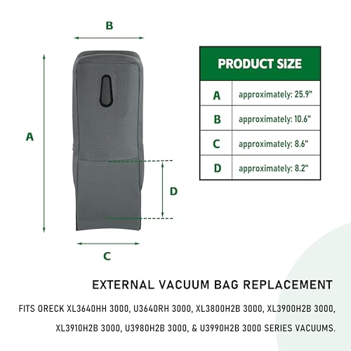 Vacuum Cleaner Outer Bag for Oreck XL Replacement Parts
