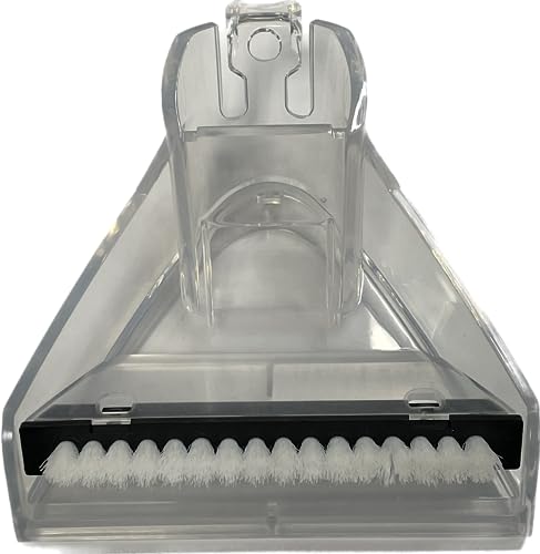 LHG Fits Hoover Upholstery and Stair Cleaning Attachment 'Nozzle Body' with Red with White Bristles Brush Strip.