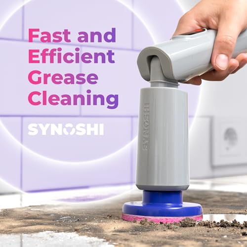 Synoshi PRO Electric Spin Scrubber Magic Melamine Sponge Set of 3 - size: Synoshi PRO Magic Sponge