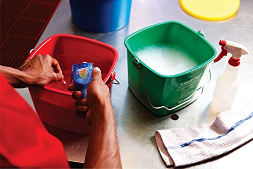 San Jamar Kleen-Pail® Plastic Cleaning Bucket 8 Quarts Red - color: Red, size: 8 Quarts