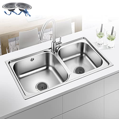 2 PCS Kitchen Stainless Silicone Sink Strainer, 4.5 inch Diameter… (Grey) - color: Gray