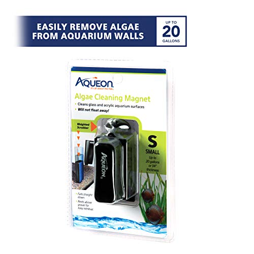 Aqueon Aquarium Algae Scraper, Fish Tank Cleaning Magnet, Small - size: Small