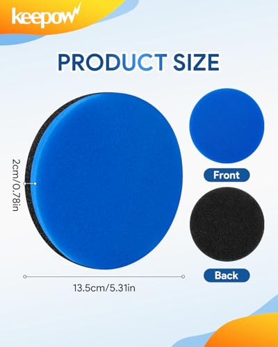KEEPOW Filter Replacement Compatible with Bissell Cleanview & PowerGlide - size: 5 Pack (Light Fragrance)