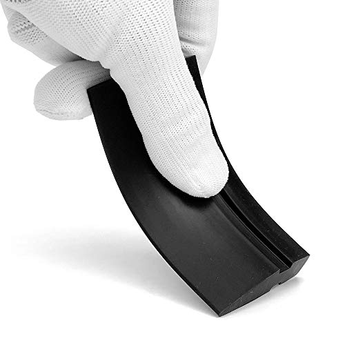 4 Inch Mini Squeegee Silicone Squeegee with Rubber Water Blade, Anti-Slip Handle for Car Wraps, Window Tint, and Cleaning Bathrom or Kitchen Sink - color: 1pcs,with Handle