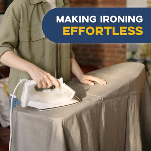 RAINHOL Ironing Board, 43x13 Full Size Blue Compact Iron Board - color: Blue