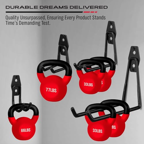 Garage Tool Storage Wall Hook Assortment Set: 15PCS Heavy Duty Large Hanger Garden Tool Organizer Ladder Bike Rack Yard Tool Holder Shed Shovel Metal Screw Organization Bicycle Steel Bracket - style: 15-Pack Hooks + 3 Straps(black)