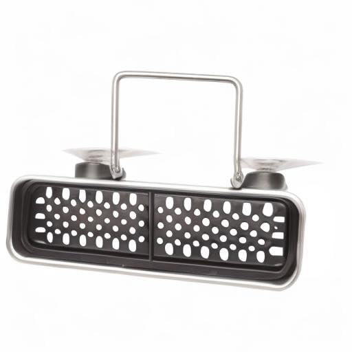 simplehuman Slim Sink Caddy Sponge Holder, Brushed Stainless Steel, Silver - size: Slim, style: Slim