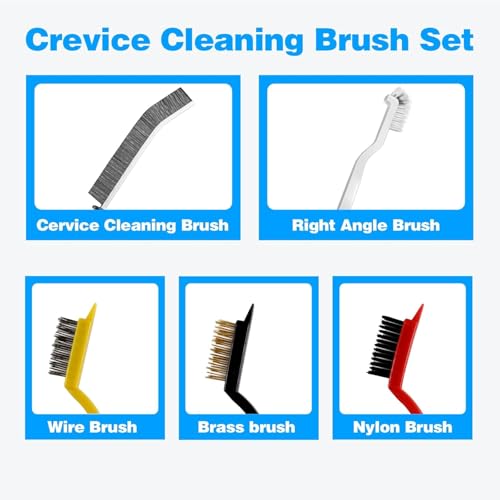 Crevice Cleaning Brush Set, 12 Pack