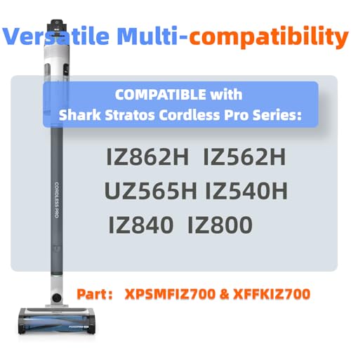 Filter for Shark Stratos IZ862H UZ865H Cordless Vacuum - size: IZ862H 1+3+3