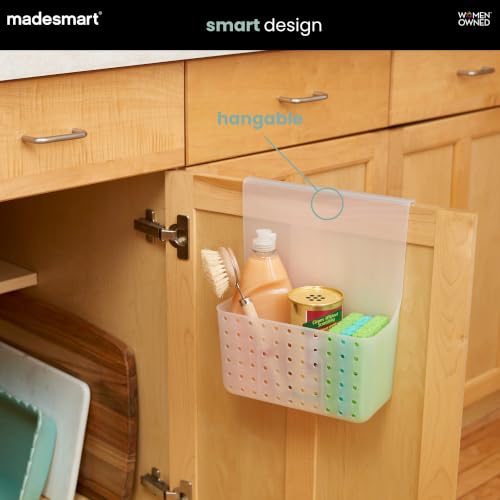 madesmart Over Door Cabinet Organizer, Frost
