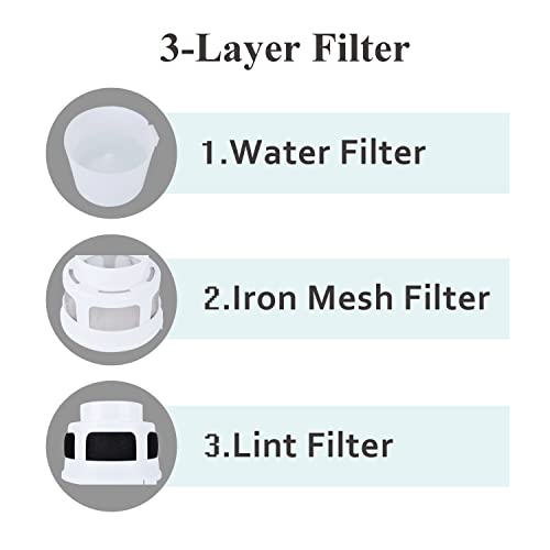 3 IN 1 Indoor Dryer Vent Kit Filter Bucket for Electric Dryer with 4-Inch by 8-Feet Proflex Duct (Silver) - color: with 8 Feet Silver Duct