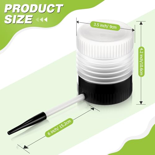 1 Pack Diatomaceous Earth Powder Duster with 6 Inch Fine Nozzle