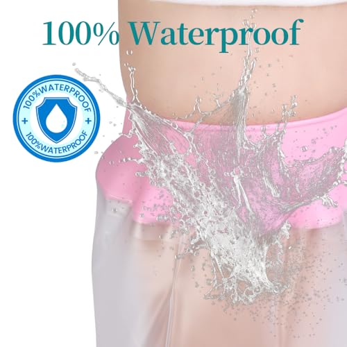 mosago Waterproof Cast Covers for Shower Arm Kids, Pink - color: Pink, size: Arm-M(length 20.5"